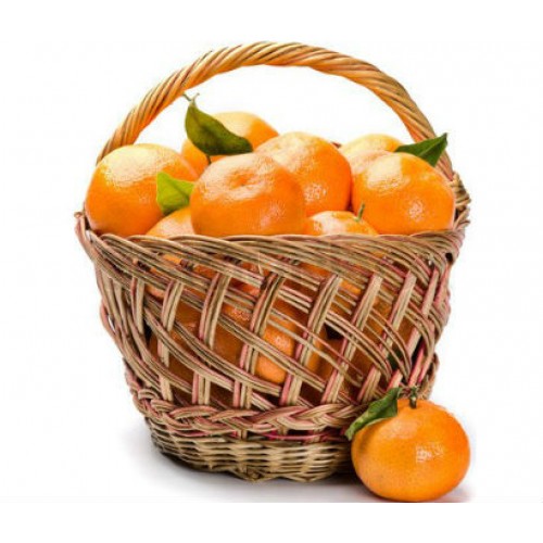 Заказать корзину мандаринов, подарочная корзина на новый год с доставкой по Батайску